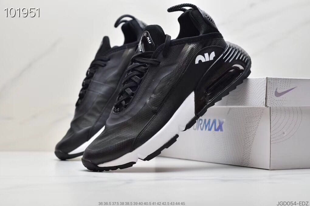 Men 2090 Nike Air Max Vapormax Black Shoes